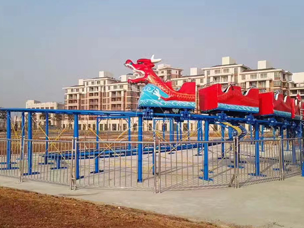 Dragon wagon carnival ride