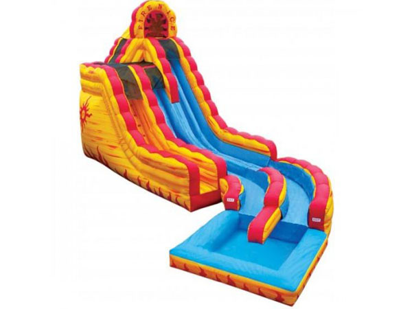 Fire and Ice Inflatable Slide