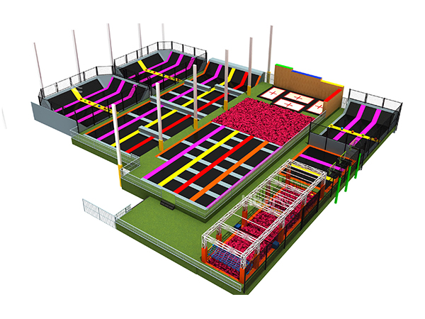 How to effectively avoid the safety hazards of trampoline parks?
